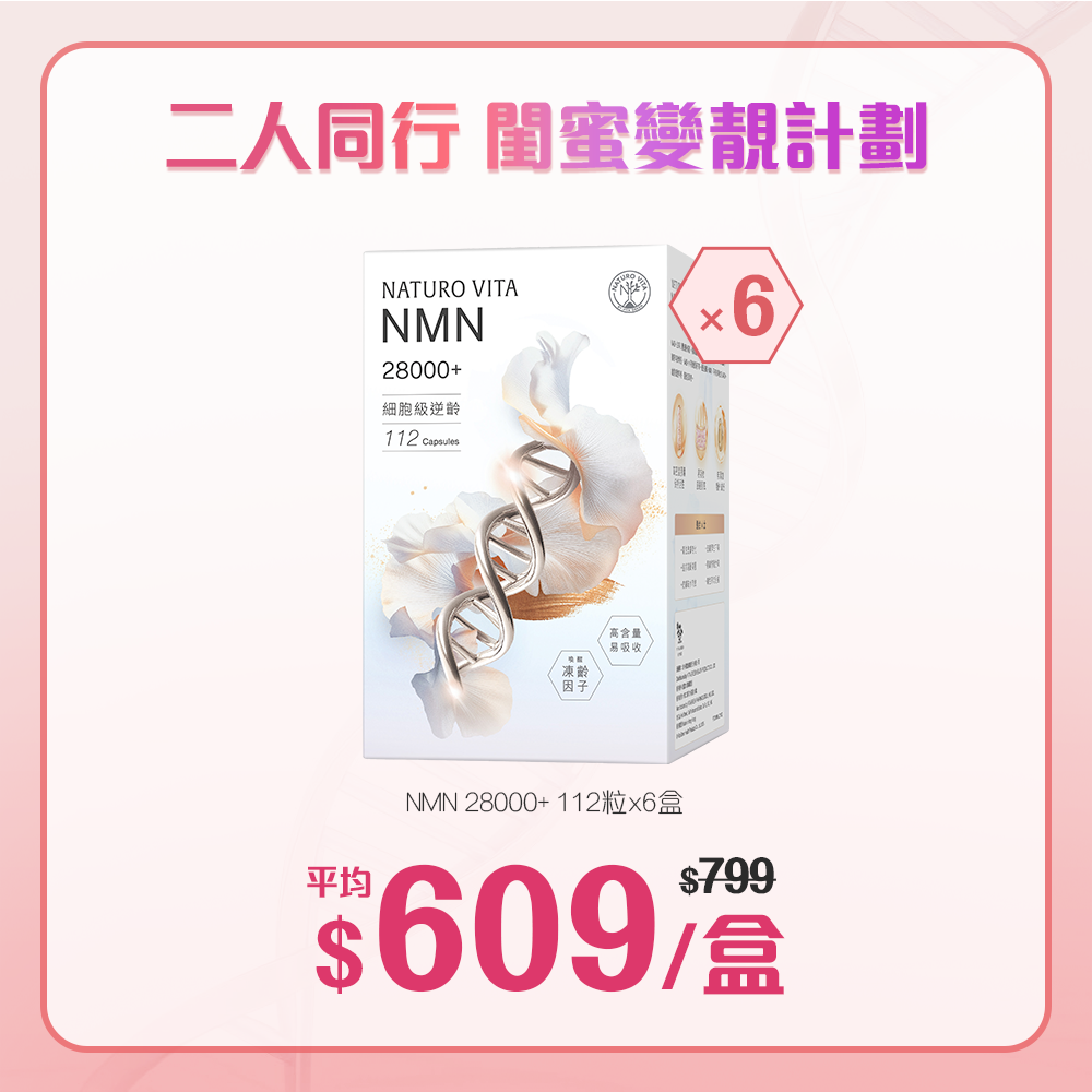 閨蜜變靚計劃 | 二人同行:每人6個月量