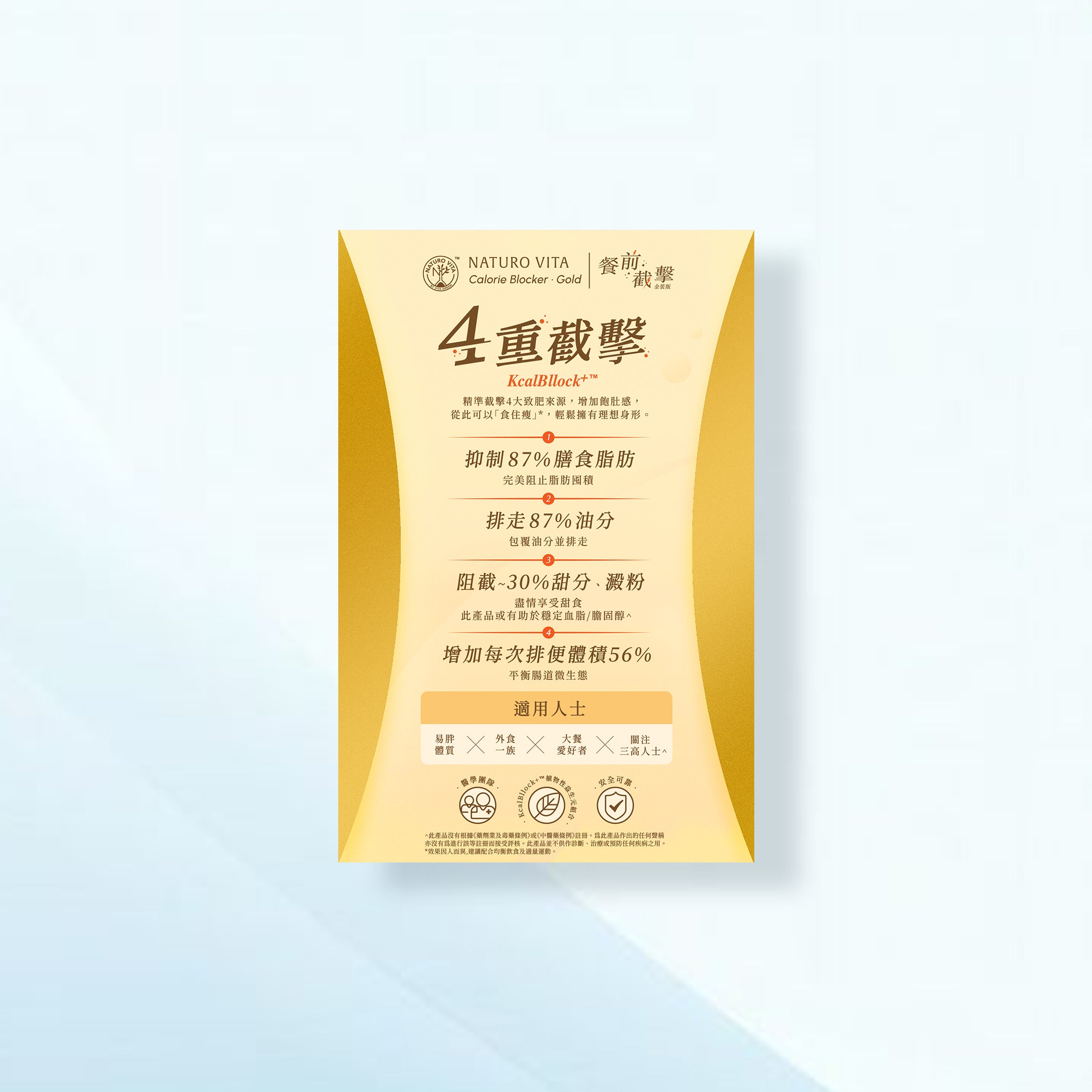 餐前截擊·金裝版 | Calorie Blocker·Gold