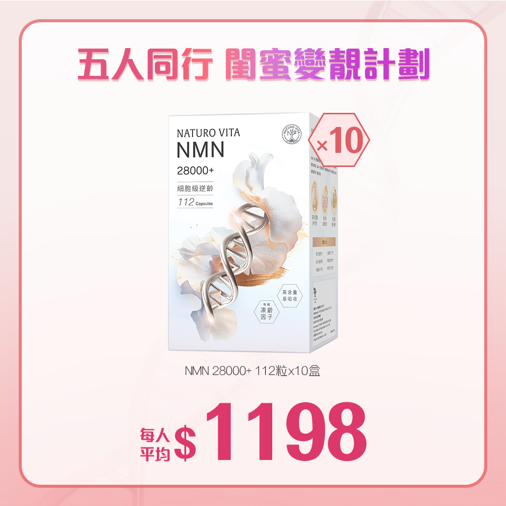 閨蜜變靚計劃 | 五人同行：每人4個月量