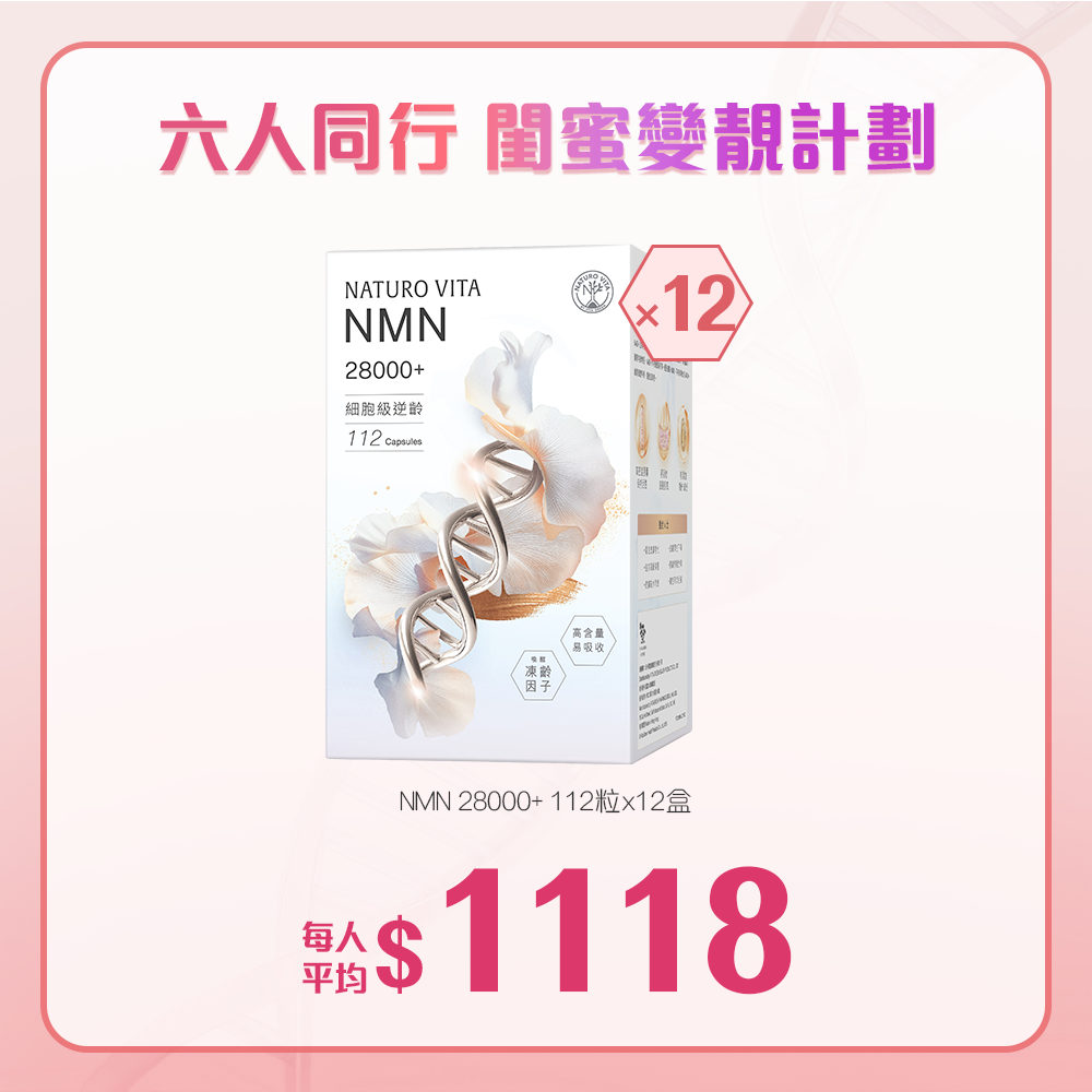 閨蜜變靚計劃 | 六人同行：每人4個月量